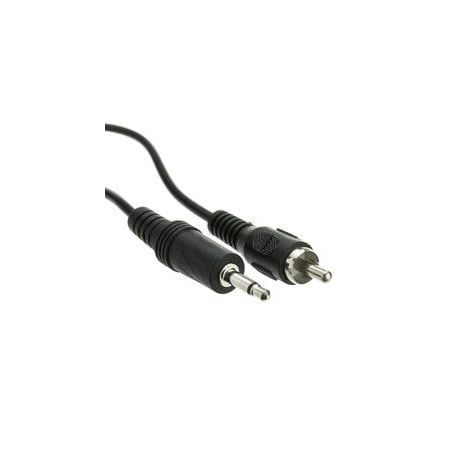Swe-Tech 3C 3.5mm Mono Male to RCA Male Cable, Black, 6 foot FWT10A1-07106